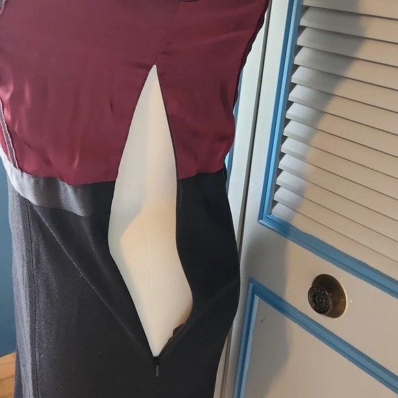 Dana Buchman Red & Black Sleeveless Dress - Picture 11 of 13